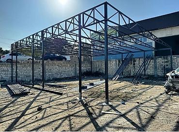 Metal fermalar: Metalkonstruksiya karkas – anqar, dayanacaq, sex və ya açıq sahələr — 1