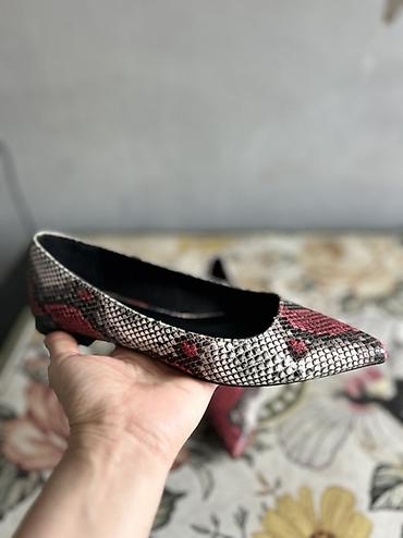 leopard 5: Туфли, 36.5, 37, Mango, Б/у, цвет - Синий, Самовывоз, Платная доставка — 9