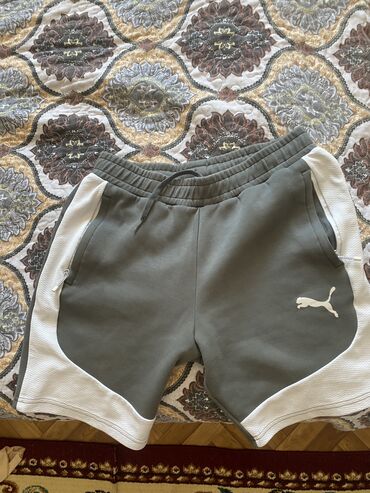 хб футболки: Эркектердин шортасы, M (EU 38), Puma, Жаңы, түсү - Жашыл, Өзү алып кетүү, Акылуу жеткирүү