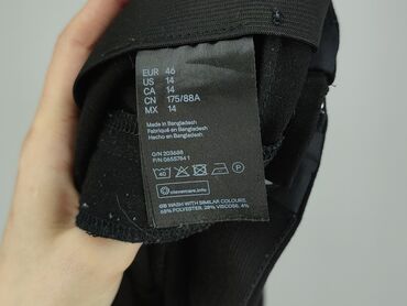 Women's Pants: H&M, Spodnie materiałowe damskie, rozmiar XL — 7