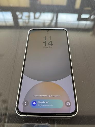 samsung planşet qələmi: Samsung Galaxy S23 FE, rəng - Ağ, İki sim kartlı — 1