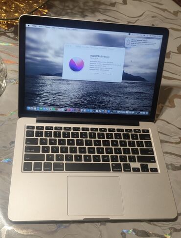 Ноутбуки: Ноутбук, Apple, 8 ГБ ОЗУ, Intel Core i5, 13.5 ", Б/у, память SSD