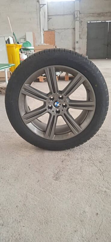 Диски: Продаю диски с резиной, зимняя nankang 275/45R20. Одну зиму отходили