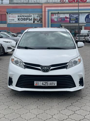 Toyota: Toyota Sienna: 2019 г., 3.5 л, Автомат, Бензин, Минивэн