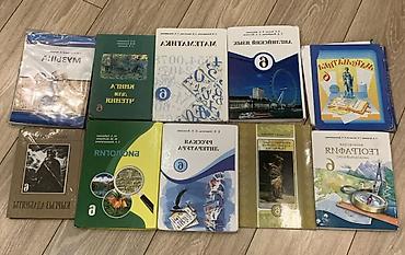 Учебники: Набор школьных учебников (русский язык, литература, математика — 1