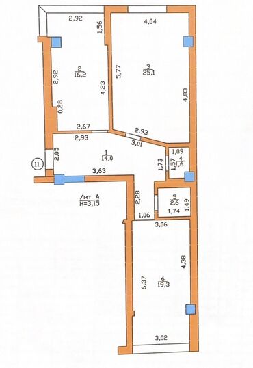 container house дома из контейнеров бишкек, контейнеры в бишкеке фото: 2 бөлмө, 80 кв. м, Элитка, 4 кабат, ПСО (өзү оңдоп түзөтүп бүтүү үчүн)
