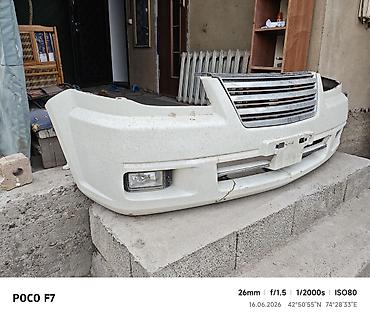 e34 4 4: Бампер Nissan, Б/у — 3