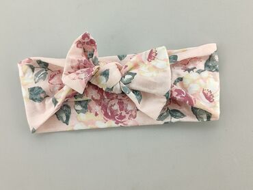 różowa sukienka w kwiaty: Headband, condition - Very good