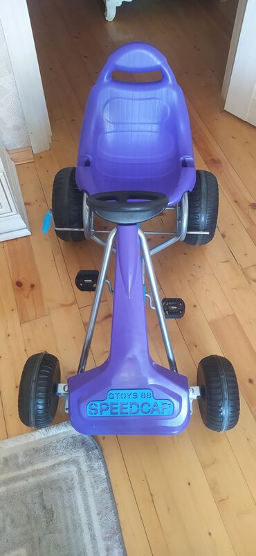 adamex galactic universal arabalar: Uşaq pedallı kart – GTOYS 88 SPEEDCAR - Rəng: bənövşəyi (göy detal