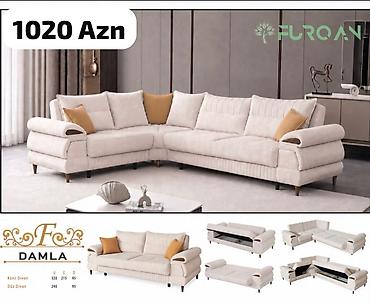 Divanlar: Künc divan, Yeni, Pulsuz çatdırılma — 51
