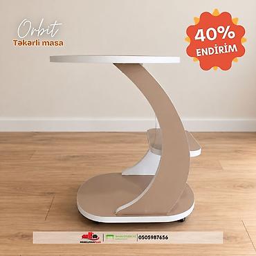sane keci: Jurnal masası, Yeni, MDF, Oval masa — 5