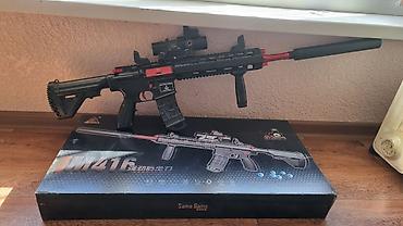 Игрушки: Игровой автомат-реплика AR-стиля (похожа на HK416) на базе гелевых — 2