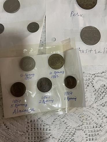 əskinaslar: Tarixi alman kağız pulları – kolleksiya dəsti - Almaniya Reichsbank — 7