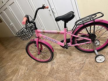 velosiped yeni: CROSSER markalı uşaq velosipedi. Çəhrayı rəngli dizayna malikdir və — 5