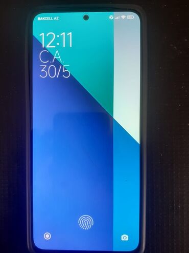 rəsmi not 11: Xiaomi 256 ГБ, цвет - Черный, 
 Отпечаток пальца
