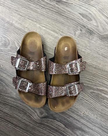 moncler majca: Birkenstock preudobne dečije papuče, lepo očuvane, samo je napred — 1