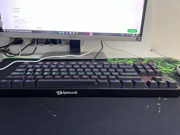 наклейки для ноутбука: Продаю Клавиатуру Redragon K576R-1 DAKSA Клавиатура в хорошем