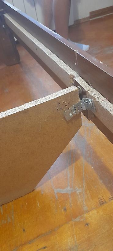 Çarpayılar: Mebel dəsti: taxta karkaslı iki nəfərlik çarpayı və döşək - Ölçü — 3