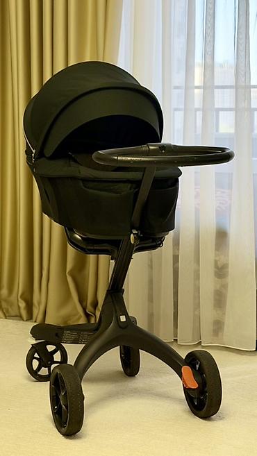 коляскалар: Коляска, Stokke, цвет - Черный, Б/у, Самовывоз — 2
