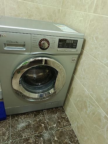 LG paltaryuyan maşın — İnverter Direct Drive, 6 kq yükləmə, ön