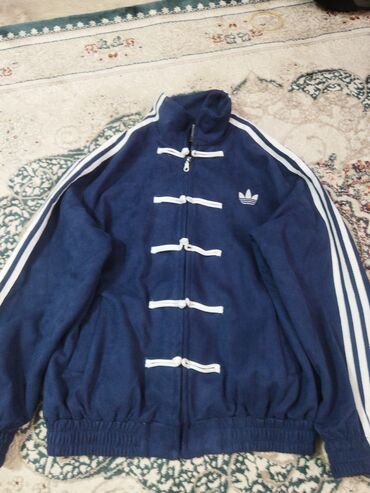 спортивное оборудование: Олимпийка, Adidas, На молнии, Китай, S