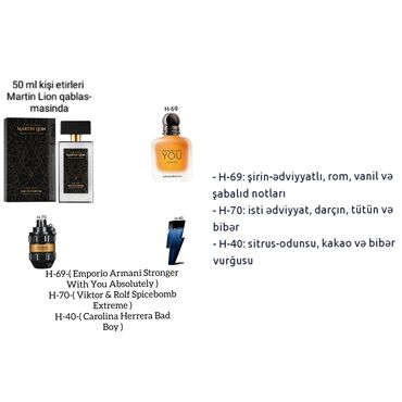 Ətriyyat: Heftelerle qalici 50 ml kişi ve unisex etirler,paltari yu geyin etri -da lalafo.az — 20 Ətriyyat: Heftelerle qalici 50 ml kişi ve unisex etirler,paltari yu geyin etri — 20