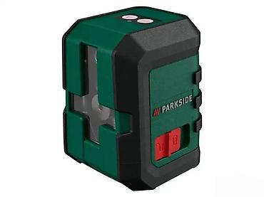 Laserski daljinomeri: PARKSIDE laserski nivelator sa aluminijumskim stativom Opis: - — 5