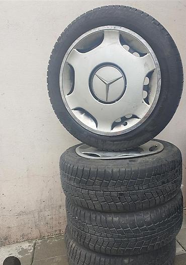Железные Диски R 15 Mercedes-Benz, Комплект, отверстий - 5, Б/у