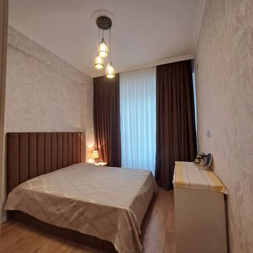 Uzunmüddətli kirayə mənzillər: Yeni Günəşli Xəzər İnşaat 2-də mənzil kirayə verilir. Mərtəbə 18/4 — 1