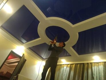 Натяжной потолок: Натяжные потолки Натяжные потолки Строительство и ремонт > — 25