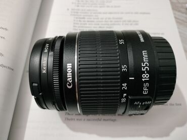 советский фотоаппарат: Продаю объектив Canon EFS 18-55
Состояние как новый с UV фильтром