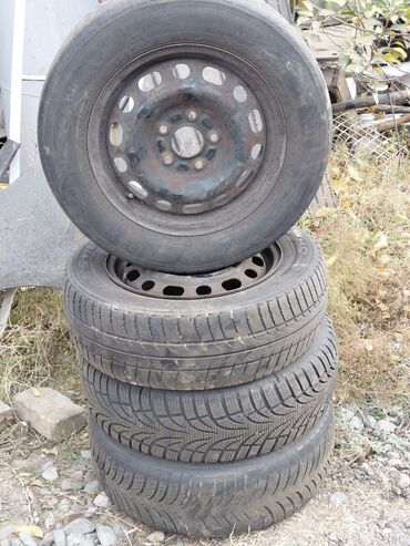 купить диски на ниву бу: Колеса в сборе 195 / 65 / R 15, Б/у, 1 шт, Легковые, Железные, отверстий - 5