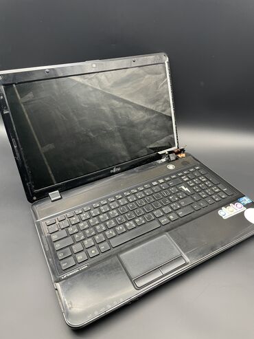 запчасти ноутбук: Ноутбук, Fujitsu, Б/у, Для работы, учебы, память HDD