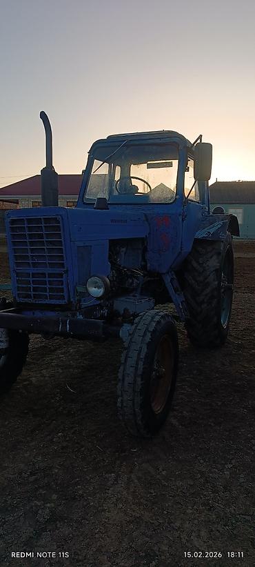 Traktorlar: Traktor “Belarus” (MTZ seriyası) - Rəng: mavi, kabinalı - Arxa — 10