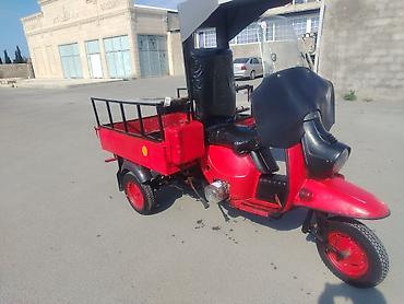 dort teker motor: Yükdaşıma üçün üçtəkərli motosiklet (trisikl) - Gövdə və kuzov: Tam — 7