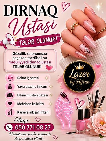 kloun sekilleri: Xidmət: Gözəllik salonu üçün dırnaq ustası axtarılır Təsvir: - — 1