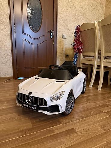 sport don: Uşaq üçün elektrikli maşınlar – 2 model 1) Ağ sport kupe (Mercedes — 1