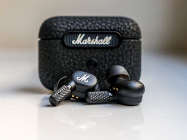 Новый Беспроводные (Bluetooth) Наушники, Marshall, цвет - Черный