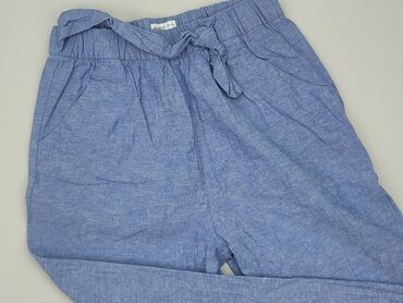 czapka zimowa wiązana dla dziewczynki: Leggings for kids, Reserved, 13 years, 158, condition - Very good