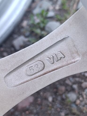 Диски: Литые Диски R 15 Weds, Комплект, отверстий - 5, Б/у — 15