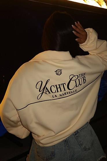 Оптовая цена 1150 сом Свитшот/джемпер с принтом “The Yacht Club – La