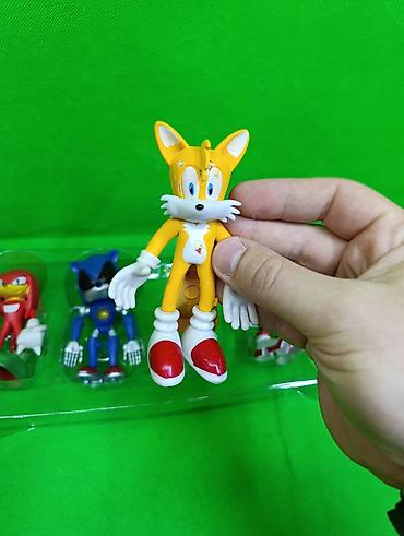 игрушки sonic: Соник игрушки персонаж в наборе🌟 Комплектация товара: 4 персонажа из — 5