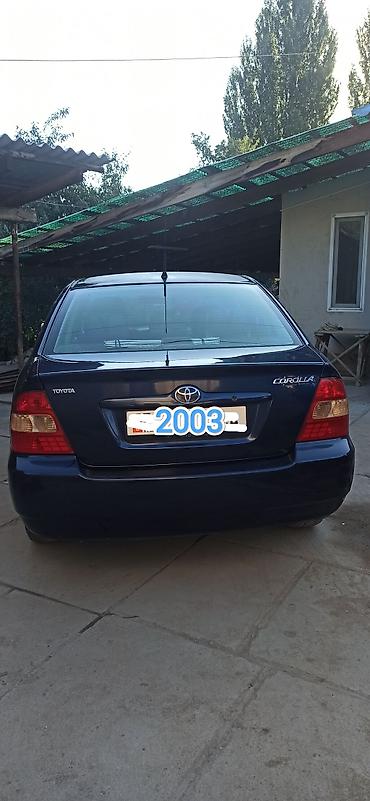 Toyota: Toyota Corolla: 2003 г., 1.4 л, Механика, Бензин, Седан — 2