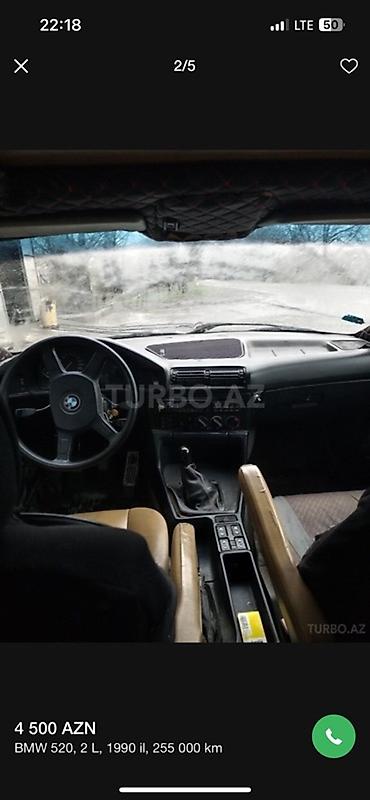 r16 bmw: BMW 520: 2 l | 1990 il Sedan — 5