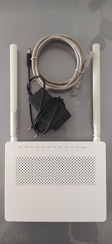 wifi anten: İki antenalı Wi‑Fi router/modem seti Xüsusiyyətlər: - 2 ədəd xarici — 1