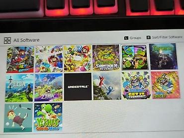 Nintendo Switch: 🎮✨ Nintendo Switch 32GB + 256GB microSD (hakovana) ✅ Stanje Odlično — 9