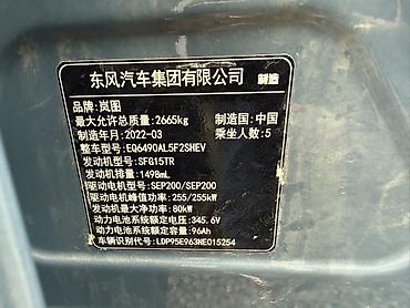 Voyah: Voyah : 2022 г., 1.5 л, Гибрид, Кроссовер — 9