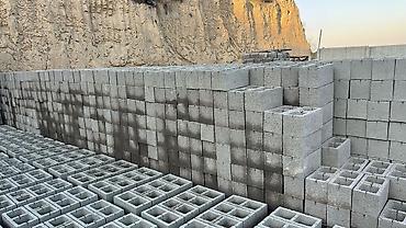 Заборы из пескоблока: Заборы из пескоблока — 13