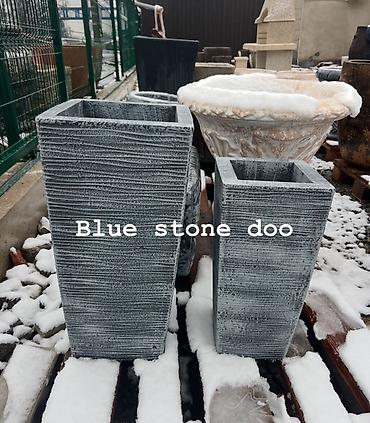 tepih cvece: Upravne žardinjere od betona – set - Materijal: armirani beton - — 1
