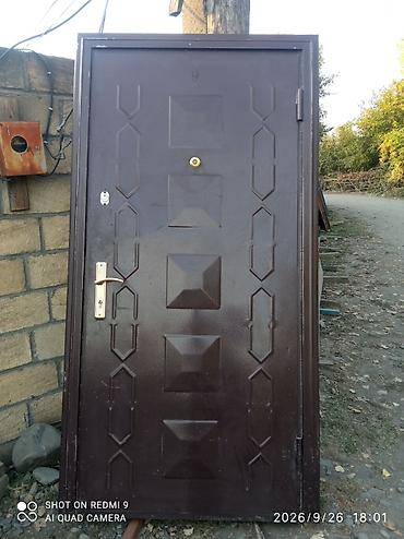 Metall giriş qapısı Eni 1m Hündüru 2.05m, Listi 2-lik, absifqasi 5mm lalafo.az -da Metall giriş qapısı Eni 1m Hündüru 2.05m, Listi 2-lik, absifqasi 5mm
